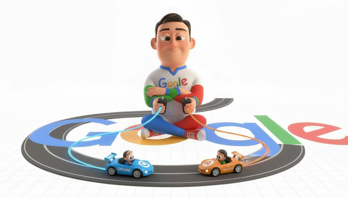 Por que o Google vai ganhar a guerra da IA sem vencer nenhuma batalha